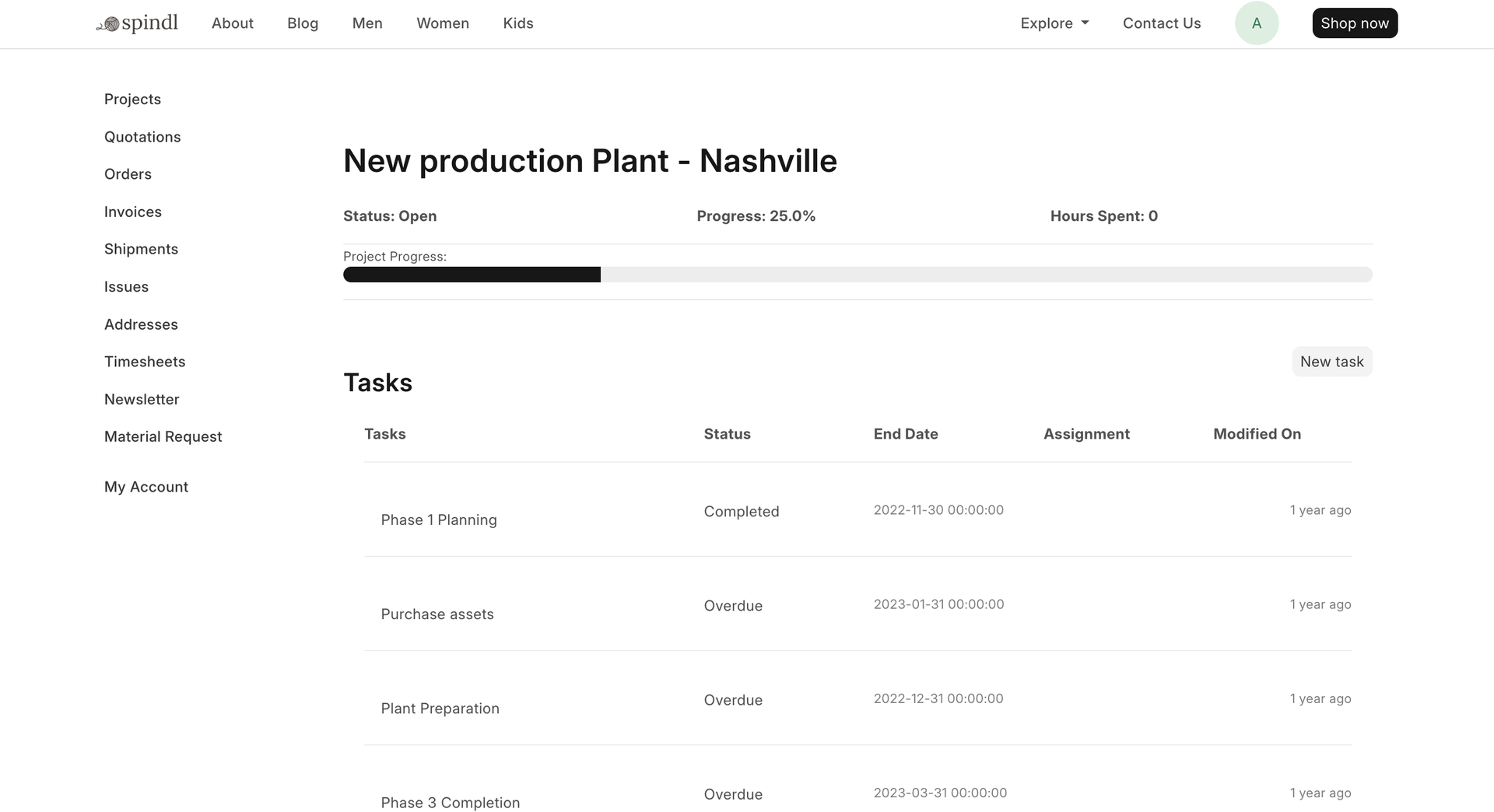 Müşterilerinizin proje ilerlemesini görmesini sağlayın